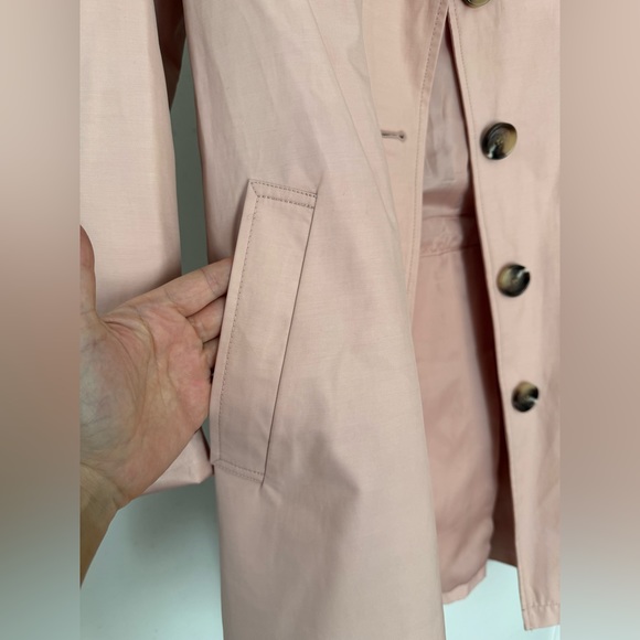 SAME EDELMAN pink trench coat - Picture 3 of 9